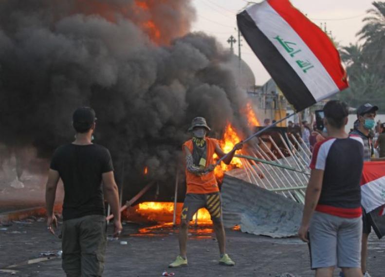 Informe oficial eleva a 157 a los muertos en manifestaciones en Irak