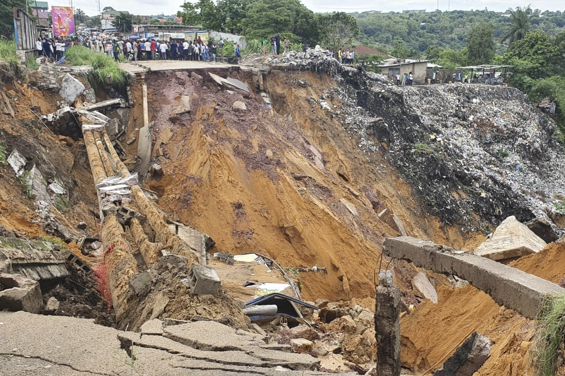 Al menos 36 muertos tras intensas lluvias en la capital del Congo