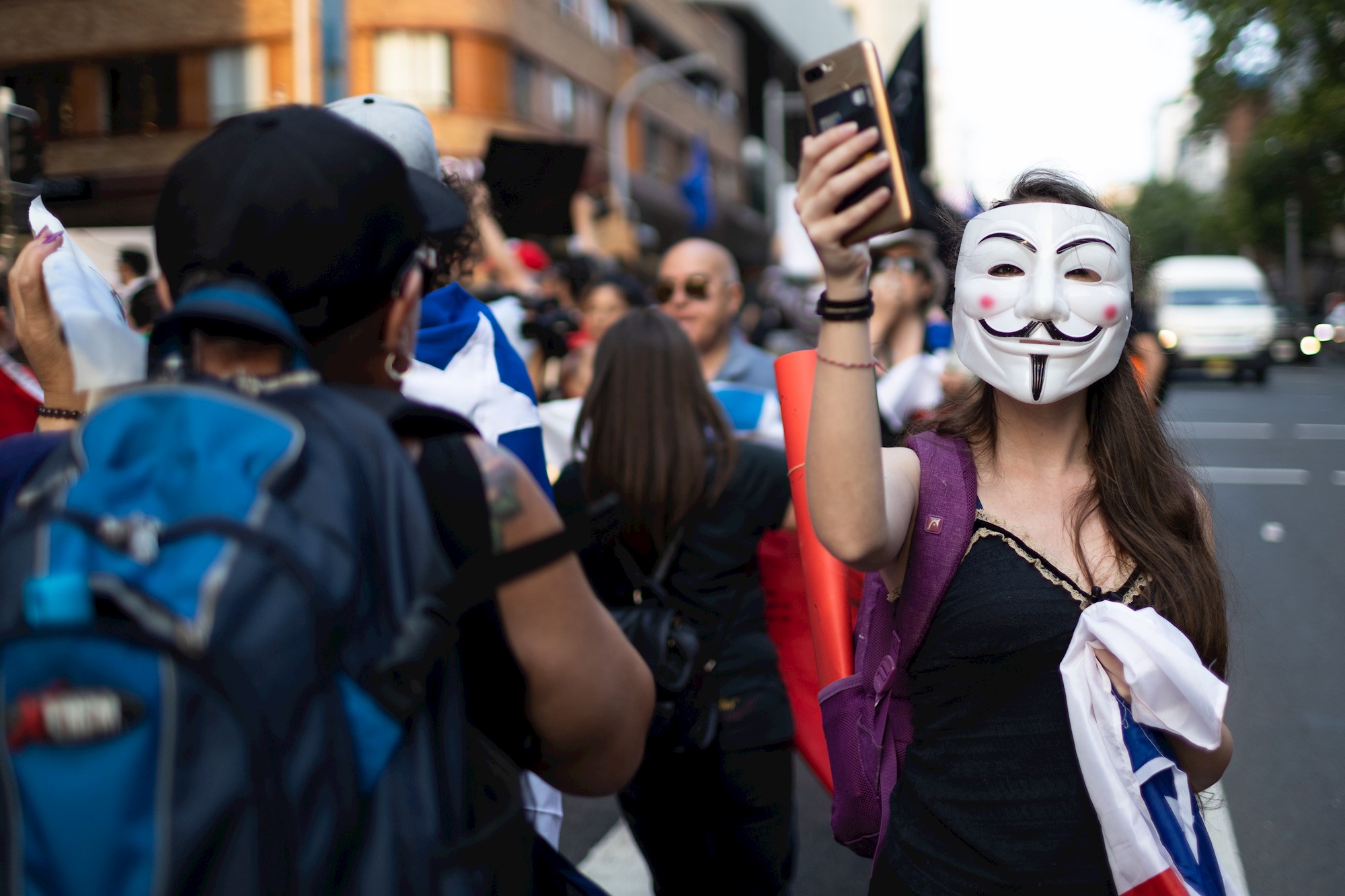 Centenares de manifestantes corean “¡Chile despertó!” en Australia