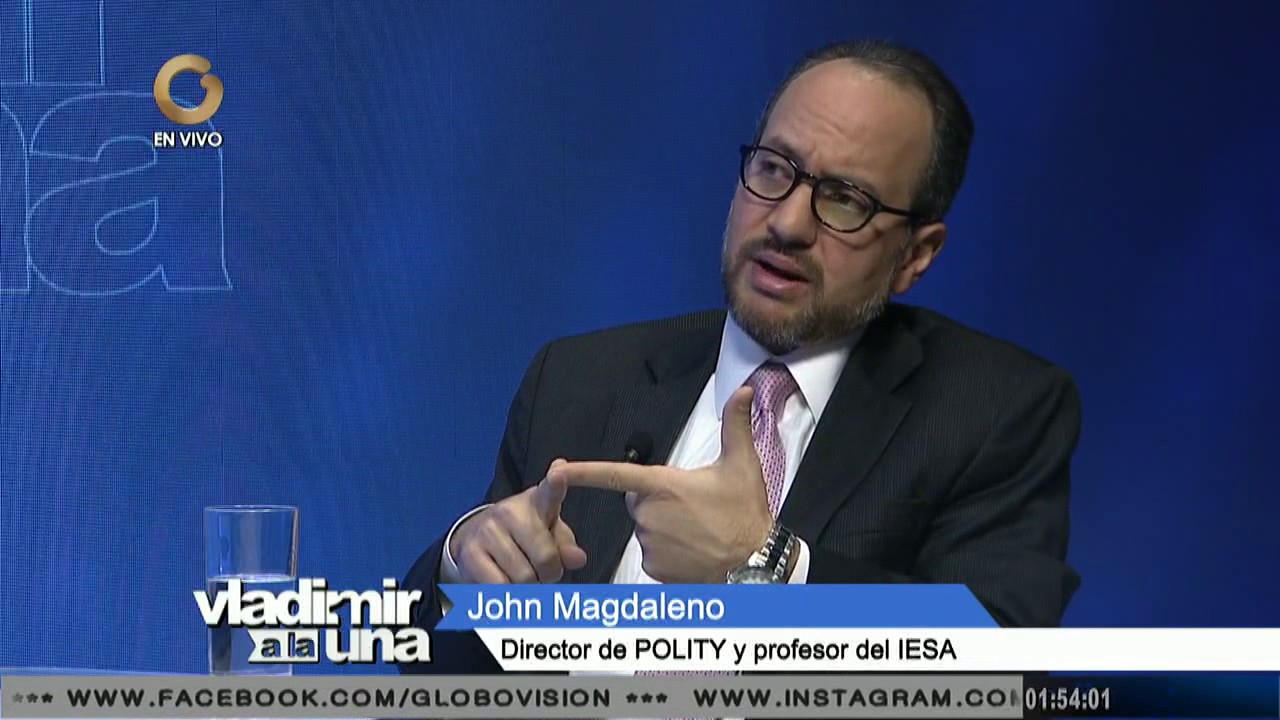 John Magdaleno: En Venezuela hay un régimen totalitario y hegemónico