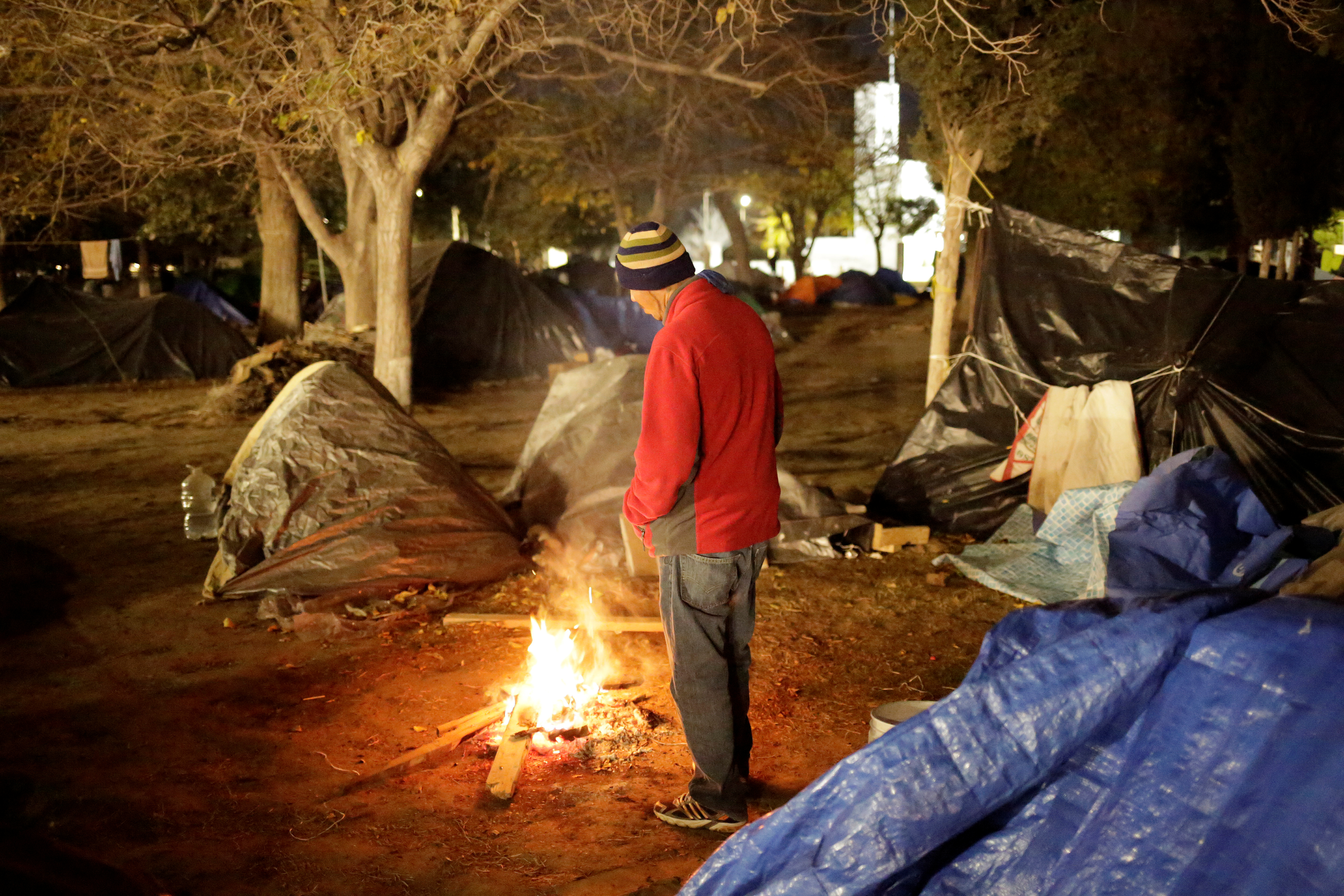 Niños mexicanos resisten temperaturas bajo cero con sus familias a la espera de asilo en EEUU