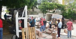 Saqueo de camión con cajas Clap dejó saldo de un fallecido y varios heridos en Cúpira