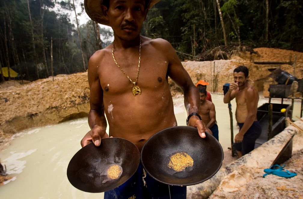 La cara nada dorada de la minería en Venezuela (Video)