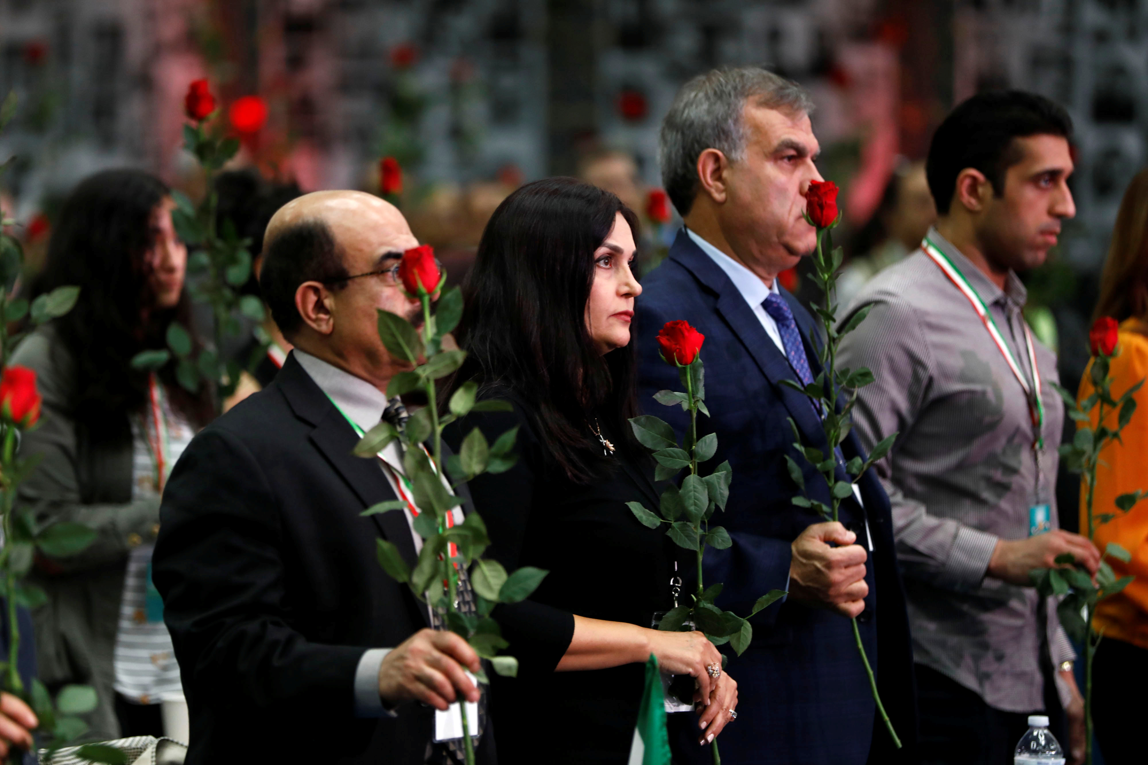 En Fotos: Así fue el emotivo homenaje a las víctimas del avión derribado en Irán