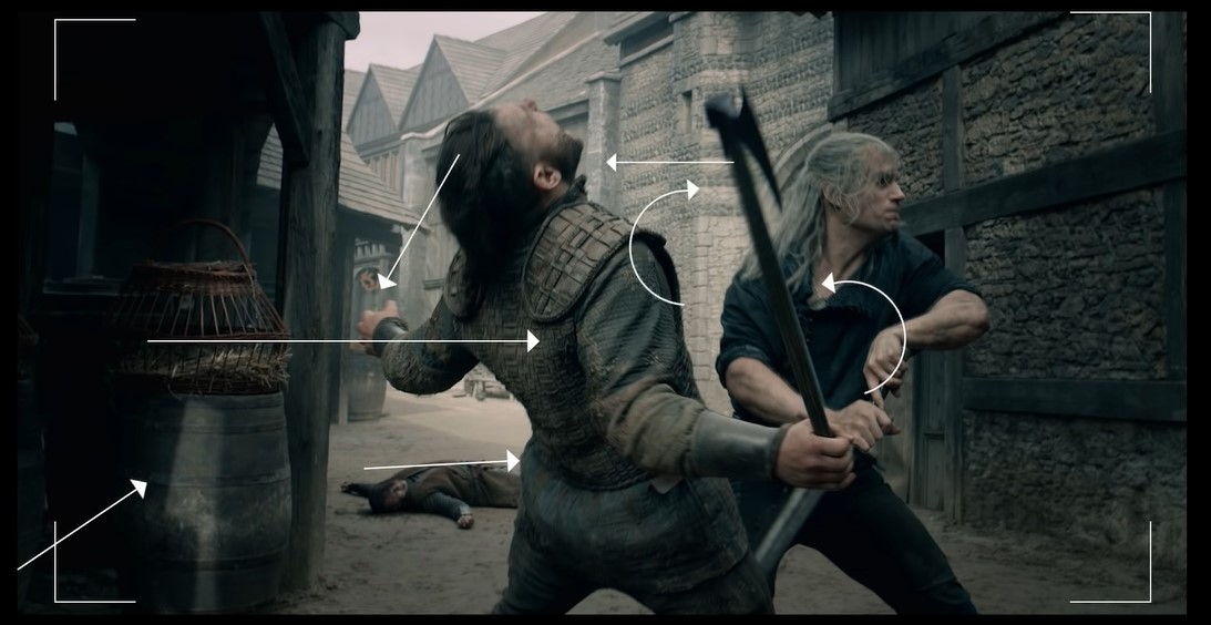 Así se rodó el combate a espada más espectacular de la primera temporada de The Witcher (video)