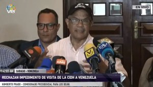 Comisionado Prado rechaza impedimento chavista al ingreso de la Cidh a Venezuela
