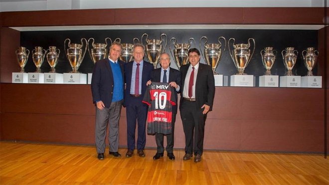 Directivo del Flamengo, positivo en coronavirus, se reunió con Florentino Pérez