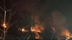Más de 100 hectáreas ardieron en la Colonia Tovar este viernes #6Mar (Video)