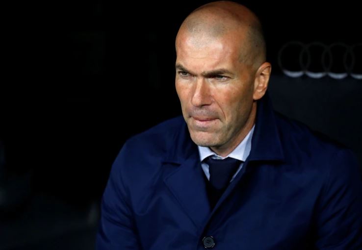 Zidane da negativo por Covid-19 e irá el sábado al partido de liga contra Osasuna