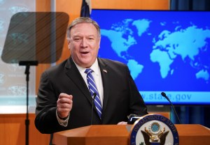 Mike Pompeo acusó al régimen de Irán de intentar “fomentar el terror” durante la pandemia