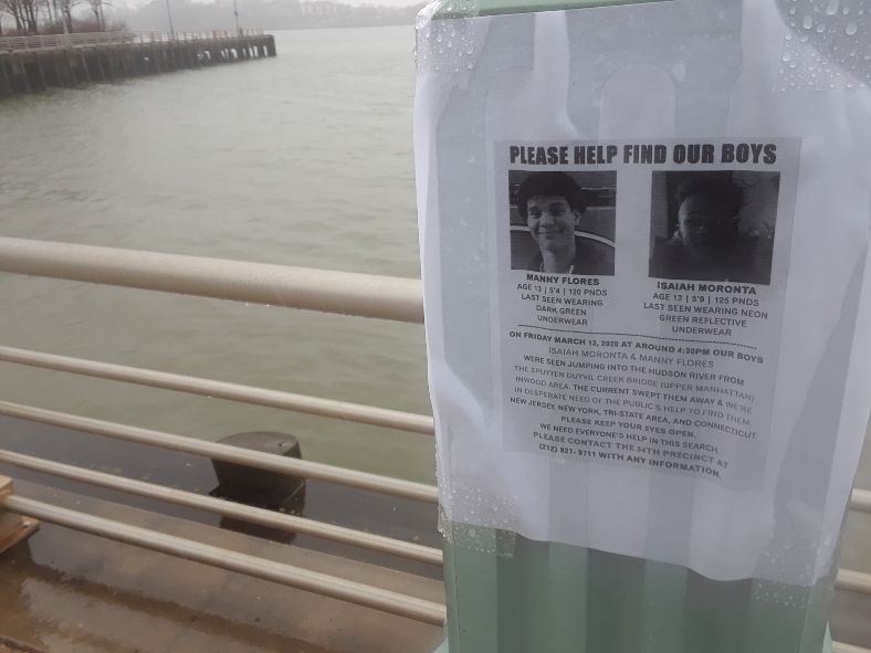 Hallan segundo cadáver de adolescentes desaparecidos en río del Alto Manhattan