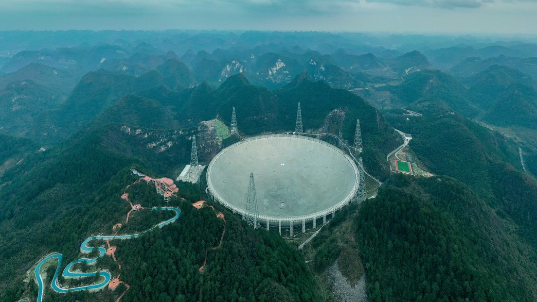 El gigantesco radiotelescopio que utilizará China para buscar civilizaciones extraterrestres (FOTO)