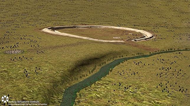 Descubren un anillo prehistórico cerca de Stonehenge