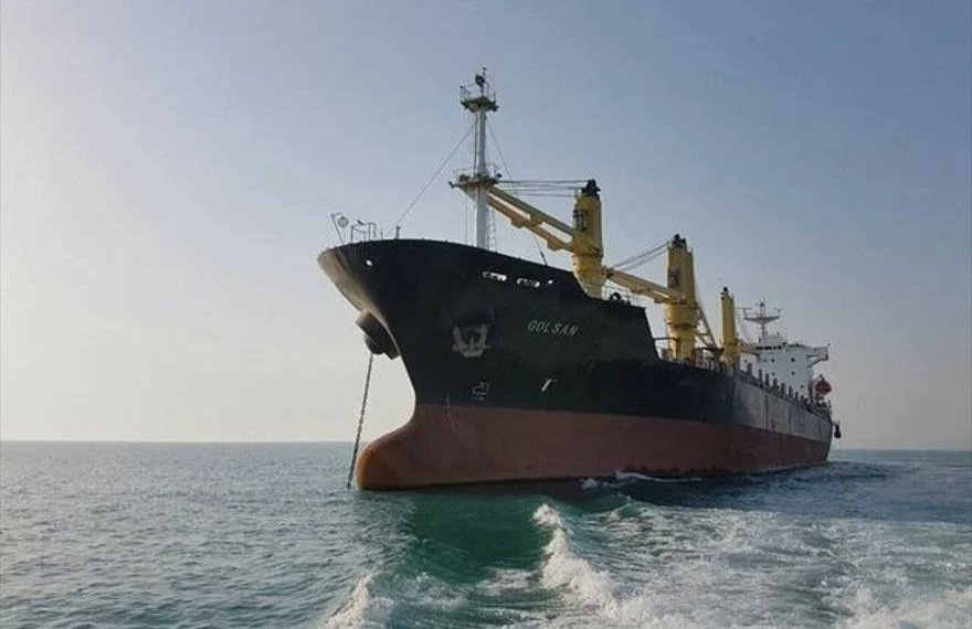 Informan que el buque iraní Golsan partió de Venezuela tras recoger “importante cargamento” en Ciudad Guayana