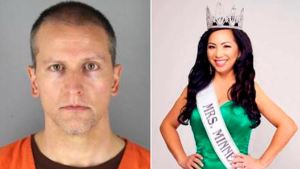 Esposa del policía que mató a George Floyd fue Miss Minnesota y ahora pretende dejarlo sin nada