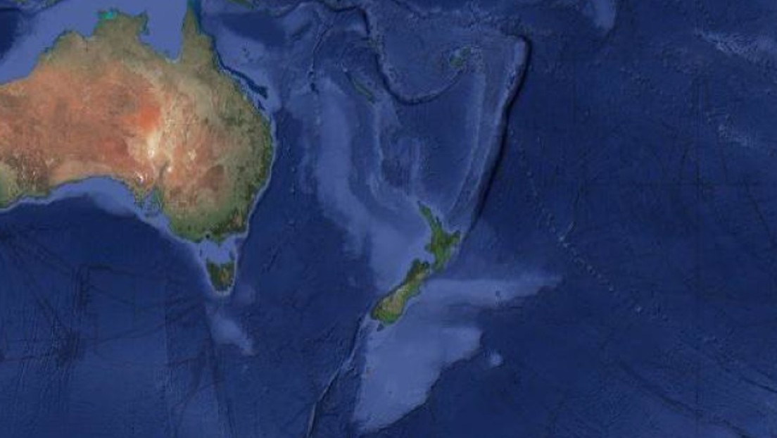 Revelaron nuevos mapas del séptimo continente hundido en el Océano Pacífico (Fotos)