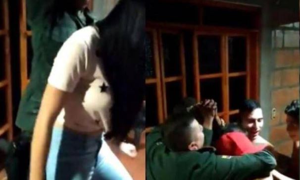 Policías llegaron a una “coronafiesta” en Colombia pero acabaron uniéndose a la rumba (Video)