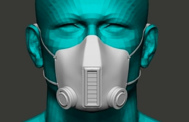 Crean una mascarilla de rayos UV-C para eliminar virus mientras se respira