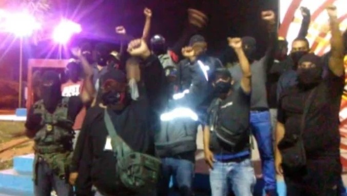 La amenaza del Colectivo 4F contra las protestas en Lara: Si salen a guarimbear nos van a encontrar (Video)