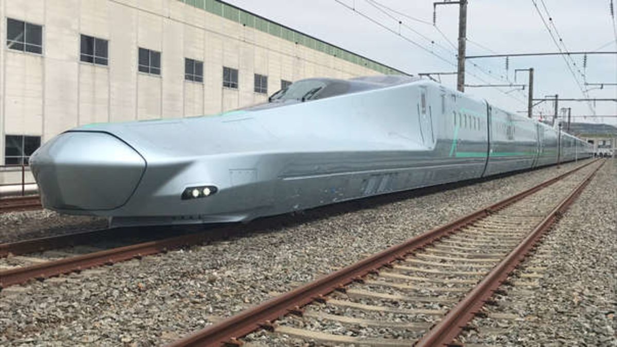 Un nuevo modelo de tren bala en Japón alcanza los 382 kilómetros por hora