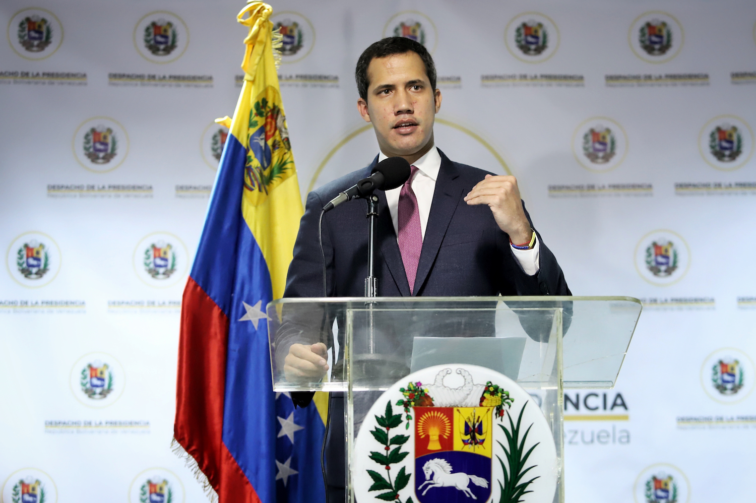 El presidente encargado de Venezuela conversó con Antony Blinken