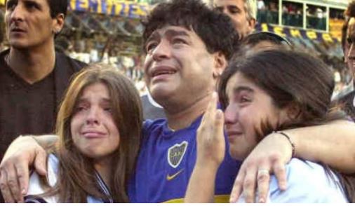 La “premonición” que tuvo la hija de Maradona minutos antes de su muerte