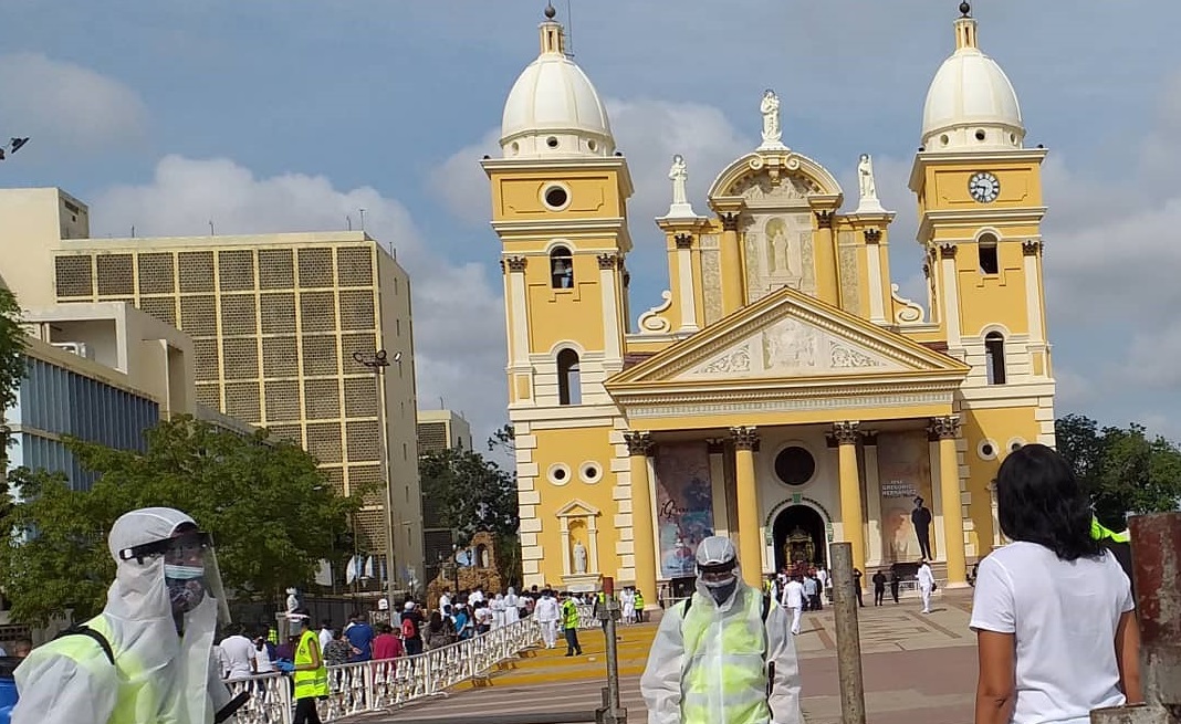 Suspenden las misas en la basílica de Maracaibo debido a la pandemia