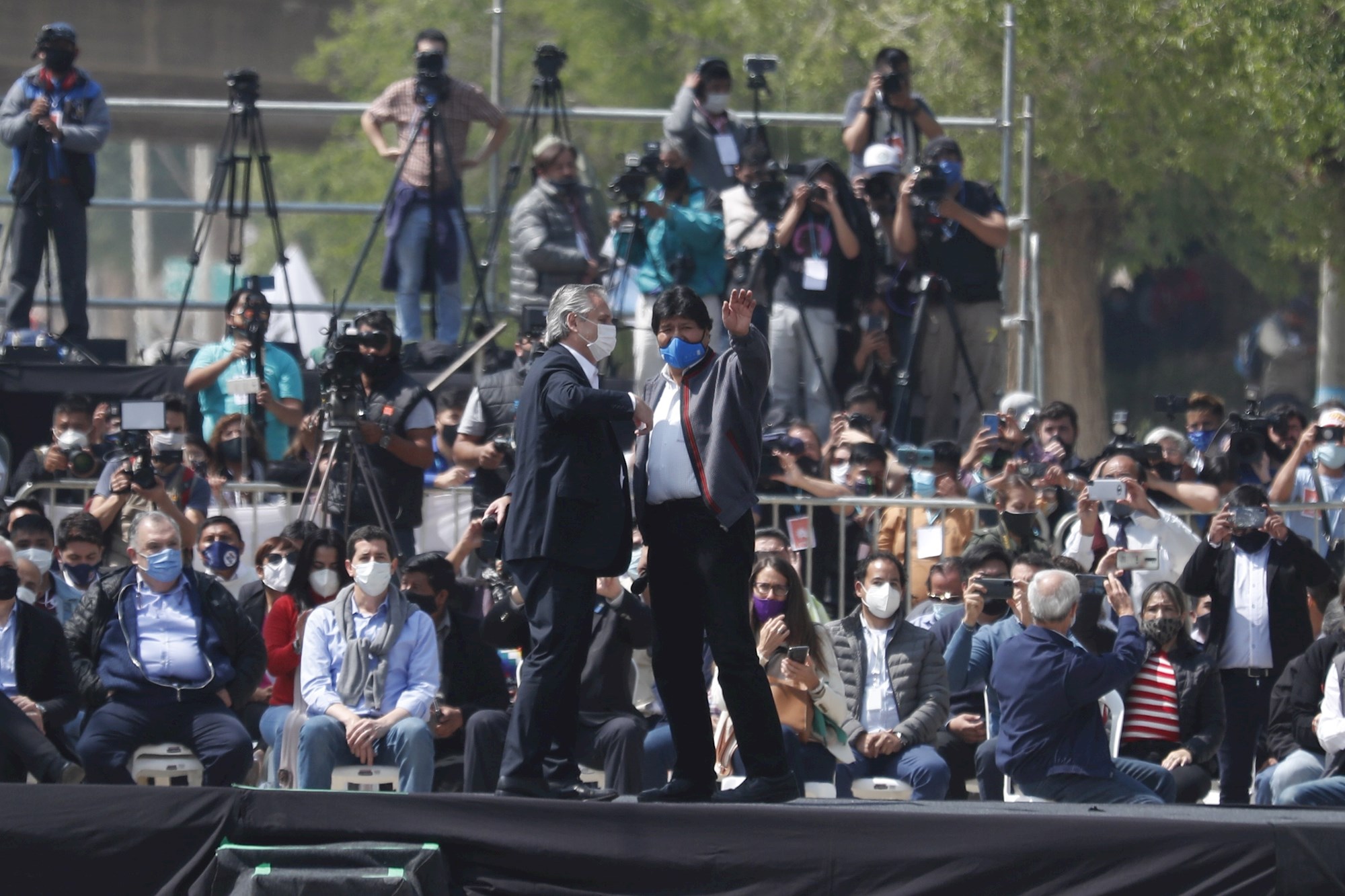 Expresidente Evo Morales volvió a Bolivia, tras un año de exilio