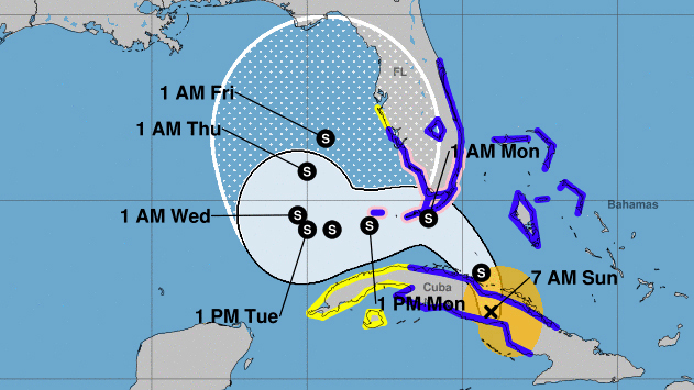 Al menos ocho condados del sur de Florida están bajo estado de emergencia por tormenta Eta