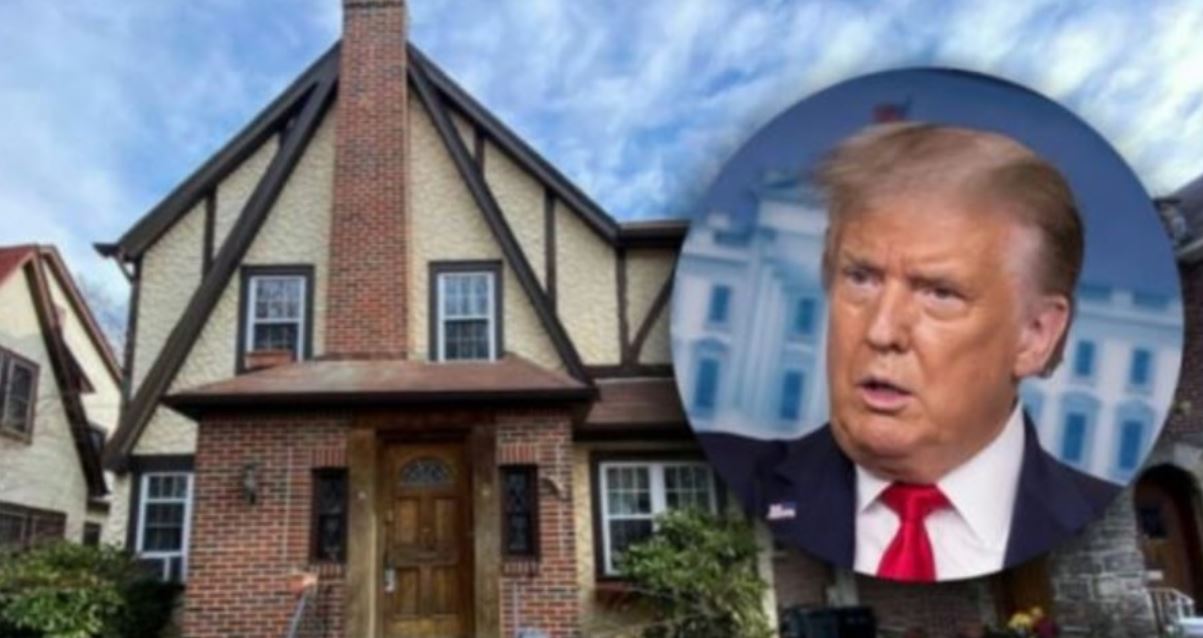 Así luce la casa donde Donald Trump pasó su infancia (FOTOS)