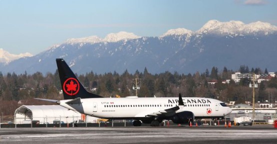 Vuelo de Air Canadá en un Boeing 737-8 Max, realizó un aterrizaje después de que los pilotos se vieron obligados a apagar un motor