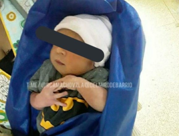 Bebé recién nacido fue abandonado en la avenida Morán de Caracas