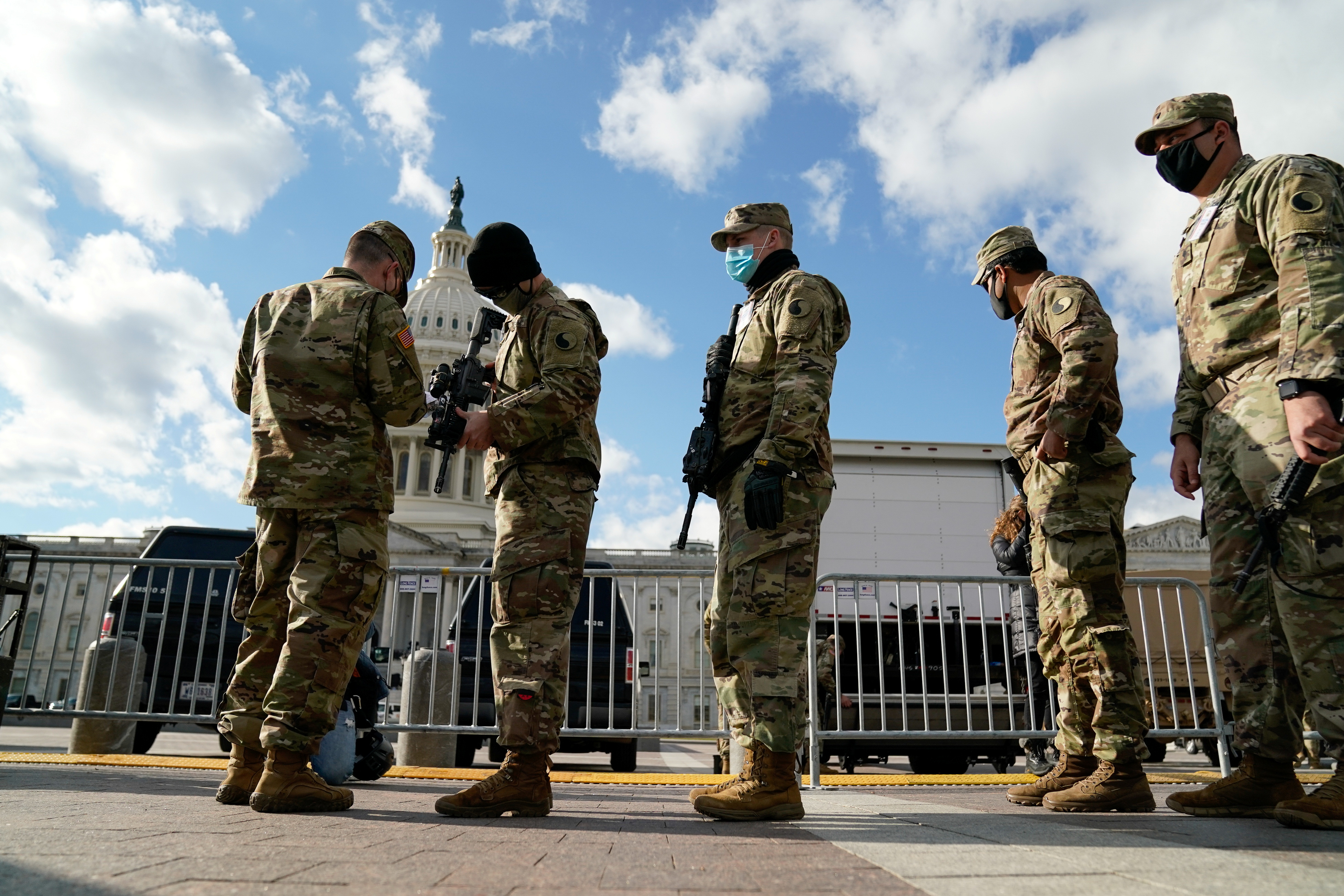 Policía del Capitolio en EEUU pidió que se prolongue por dos meses el despliegue de la Guardia Nacional