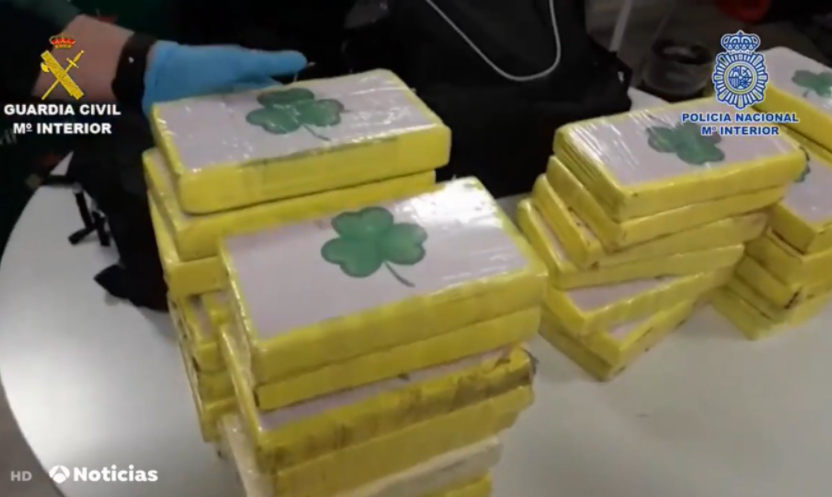 Desmantelaron red que introducía cocaína procedente de Bolivia en aeropuerto de Barajas (Video)