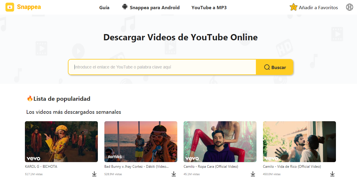 Aprender a Convertir Videos de YouTube a MP3 con Snappea