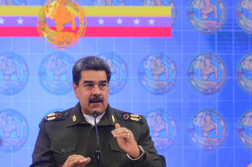 Maduro se disfrazó de militar para soltar más teorías conspiranoicas sobre Duque (Fotos)