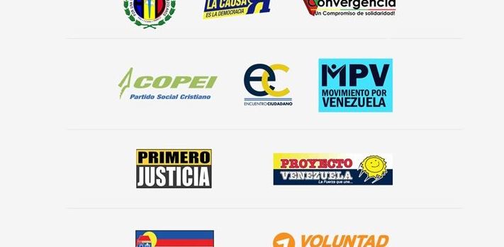 Partidos políticos acuerdan construcción de una coalición más amplia en Venezuela