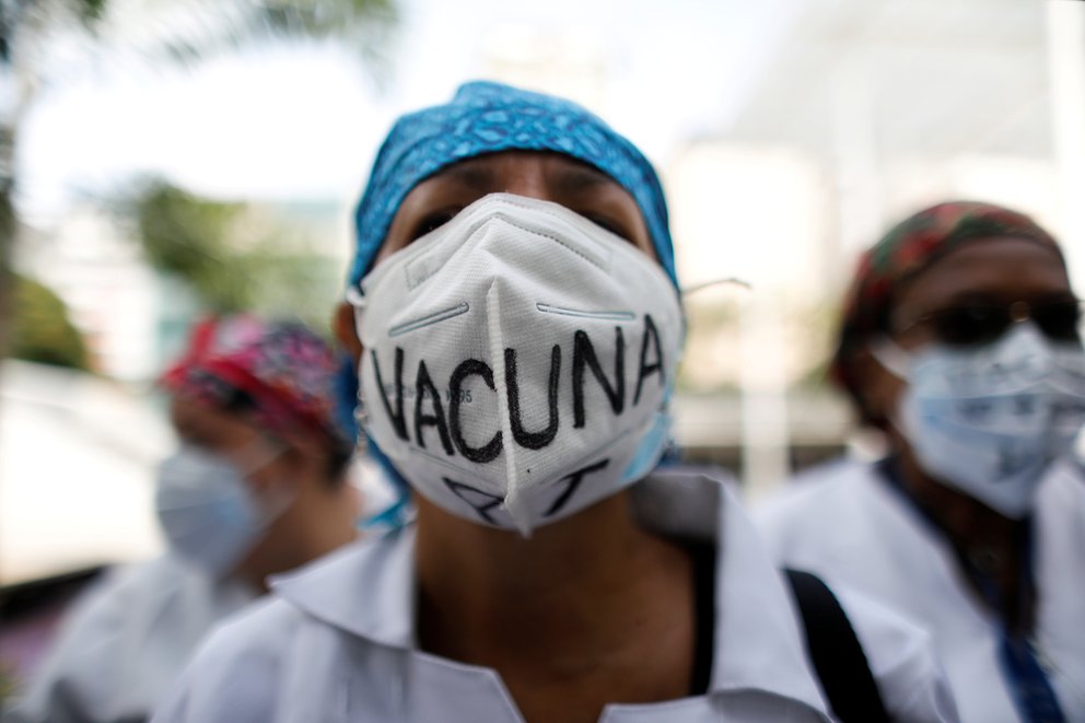 En Venezuela se ha logrado inmunizar un 0.8% de la población