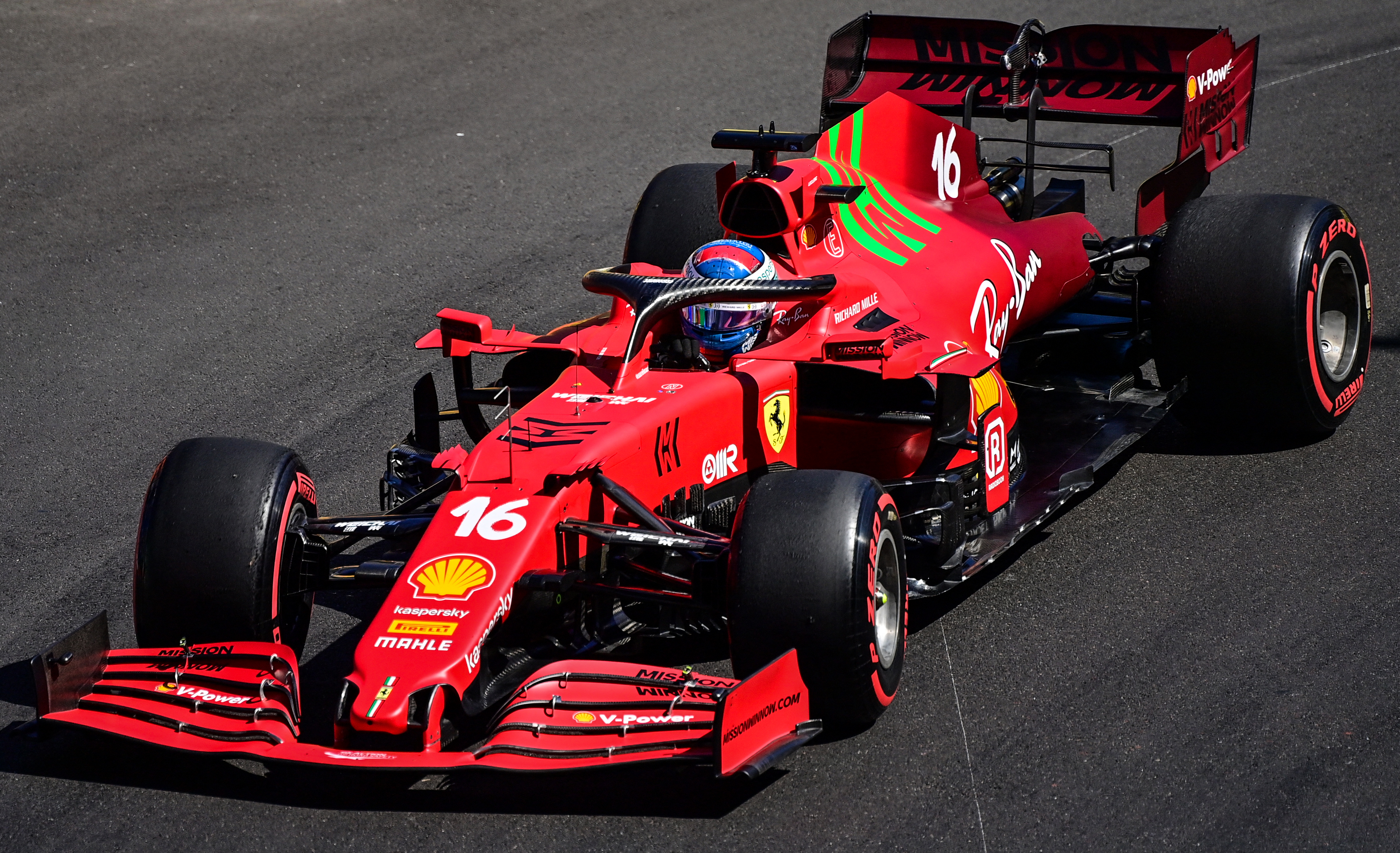 Leclerc dominó los primeros entrenamientos libres del Gran Premio de Mónaco