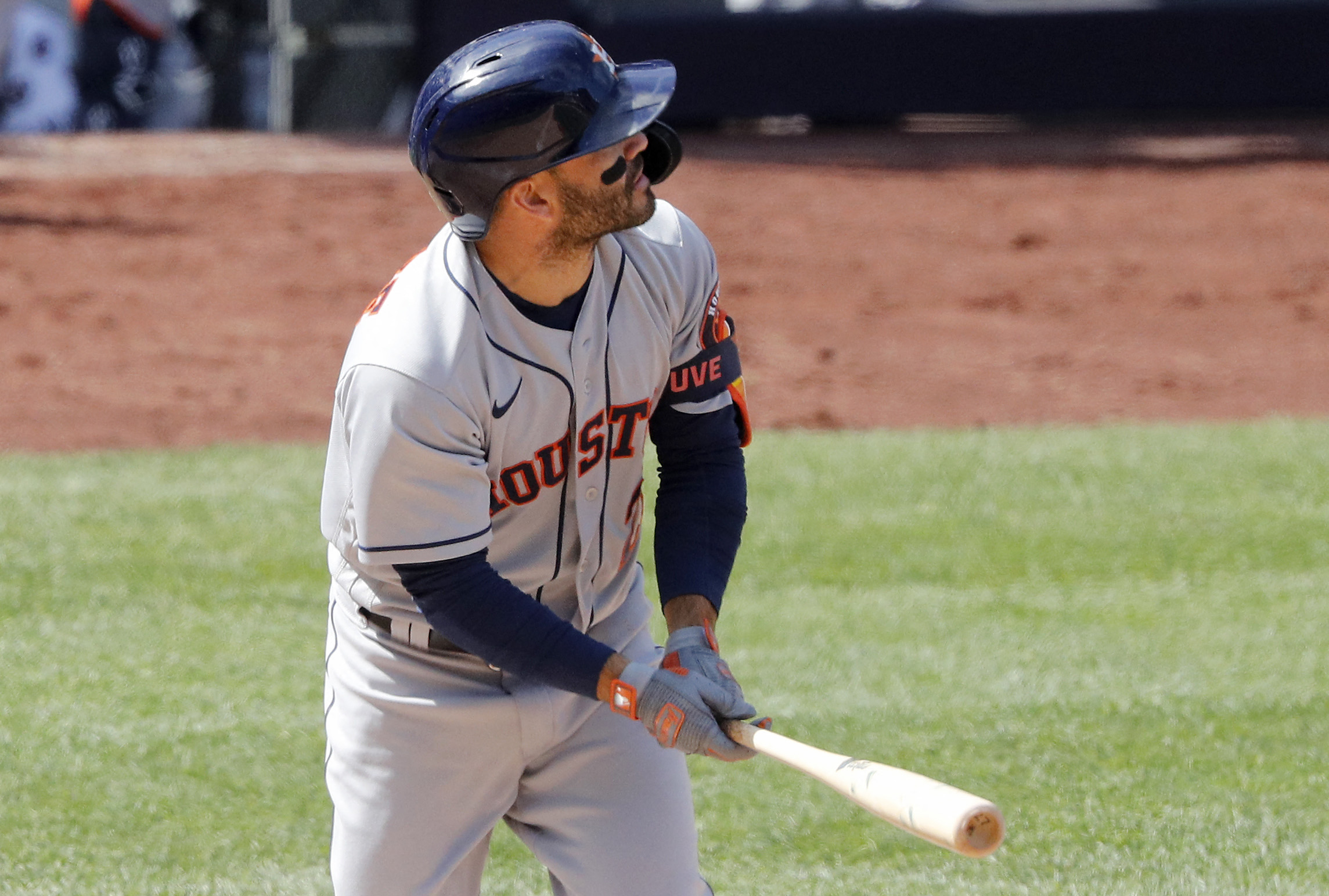 Altuve desplegó el quinto jonrón de la temporada con los Astros de Houston (VIDEO)