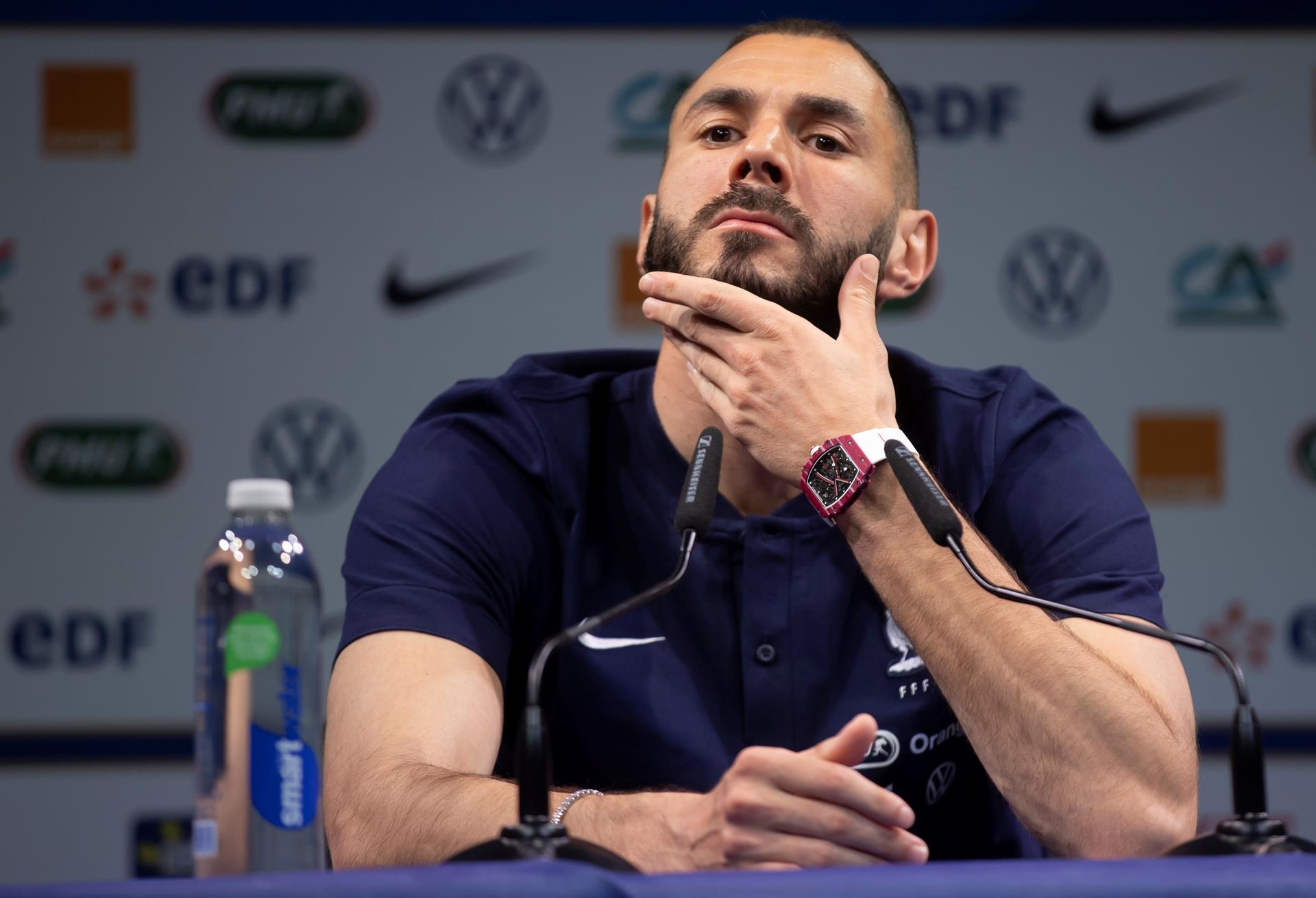 Las palabras de Benzema tras quedar fuera del Mundial