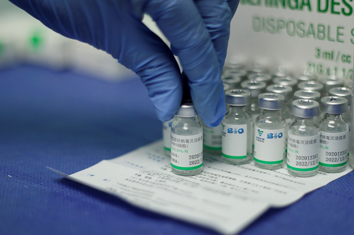 El Salvador recibió un millón de vacunas chinas Sinopharm contra el Covid-19
