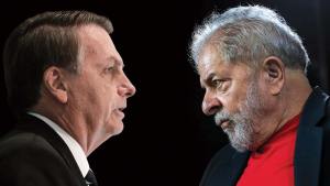 Bolsonaro y Lula se enfrentan en primera vuelta de alta tensión en Brasil