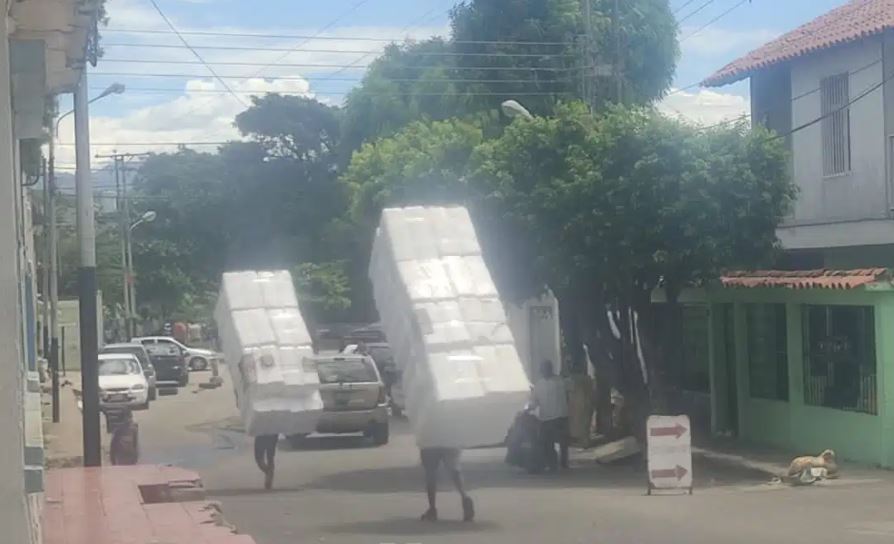 “Maleteros” de los caminos verdes en la frontera entre Colombia y Venezuela