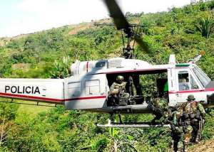 Desaparece helicóptero policial peruano con cinco tripulantes
