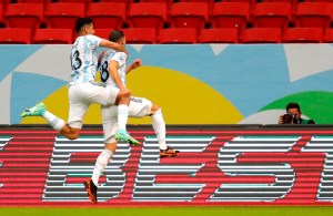 Guido Rodríguez marcó el primer gol de Argentina contra Uruguay (Video)