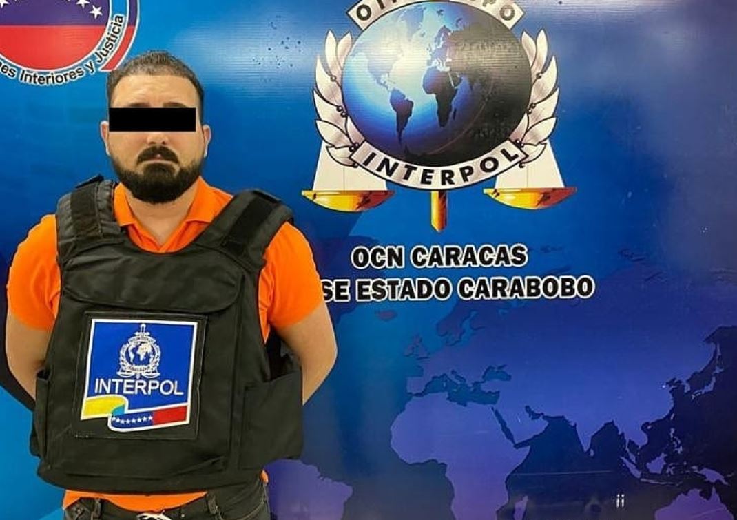 Capturaron en Carabobo a sujeto con notificación roja de interpol por violencia sexual