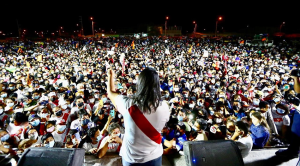 Cientos de seguidores de Fujimori denunciaron supuesto fraude ante la ONU