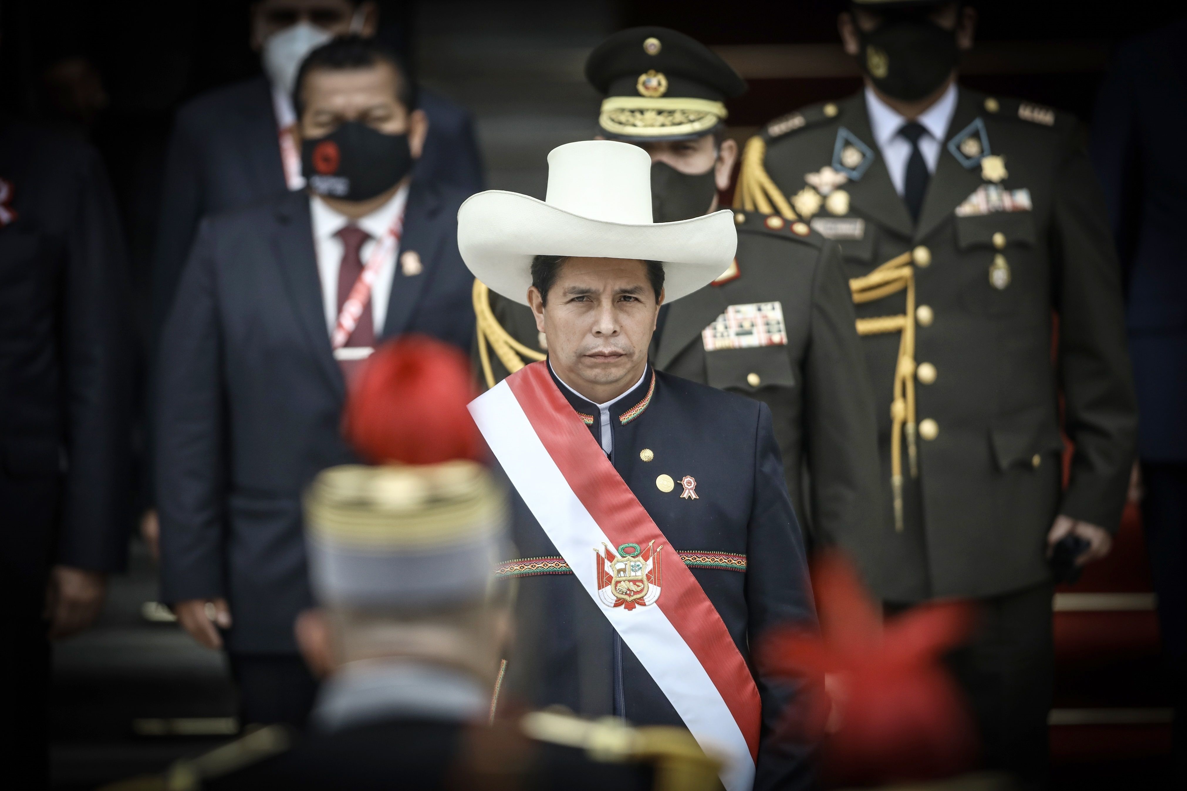 La fiscalía general de Perú investigará al presidente Pedro Castillo por presunto tráfico de influencias