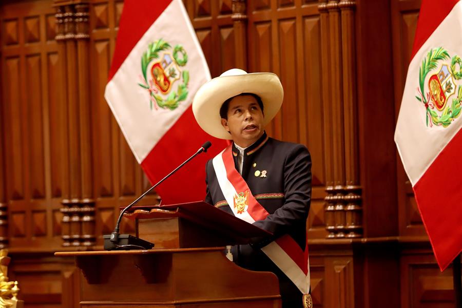 Gobierno peruano tildó de “golpe de Estado” moción para destituir a Pedro Castillo